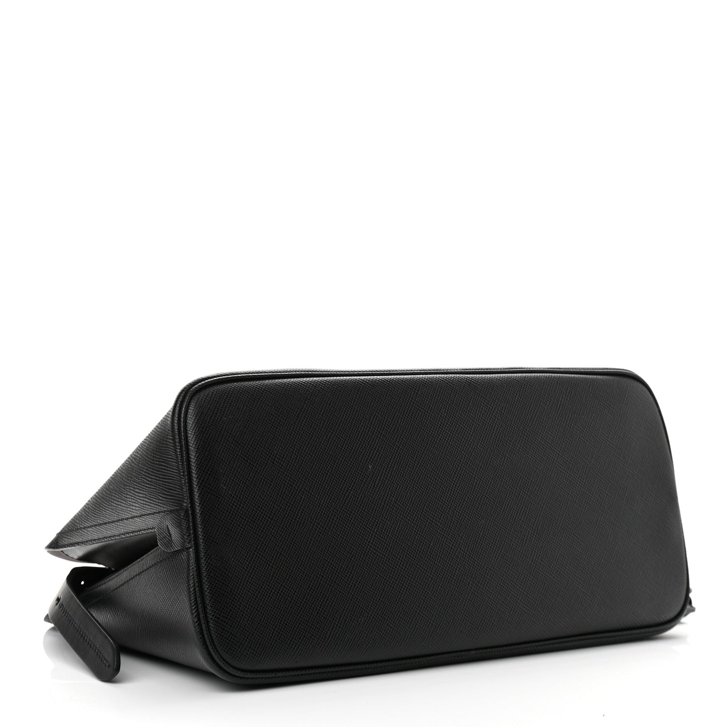 Saffiano Cuir Matinee Tote Black Cherry