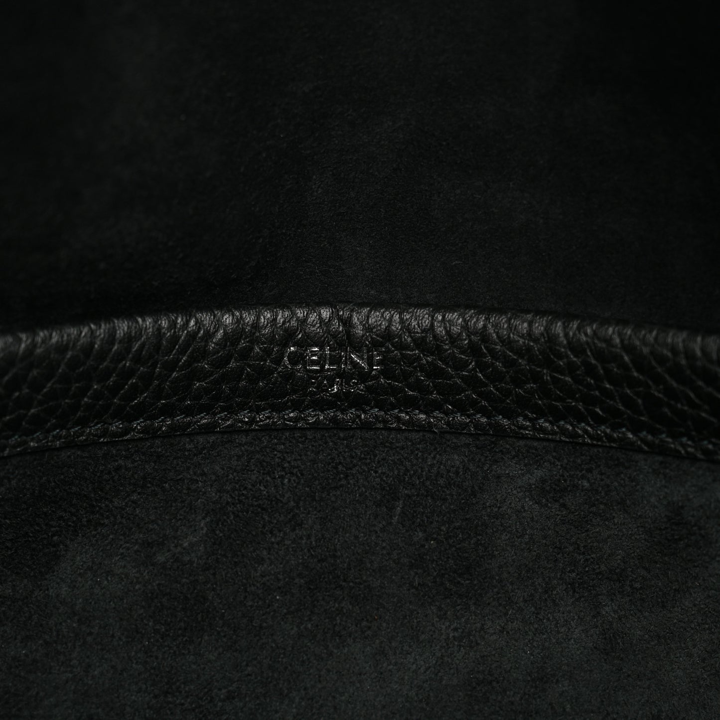 Grained Calfskin Duffle Bag Night Green