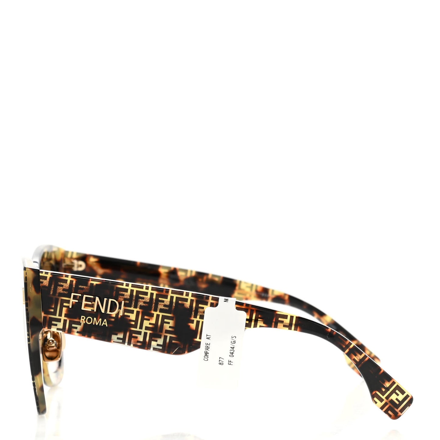 Acetate FF 53mm Sunglasses 0434/S Tortoise