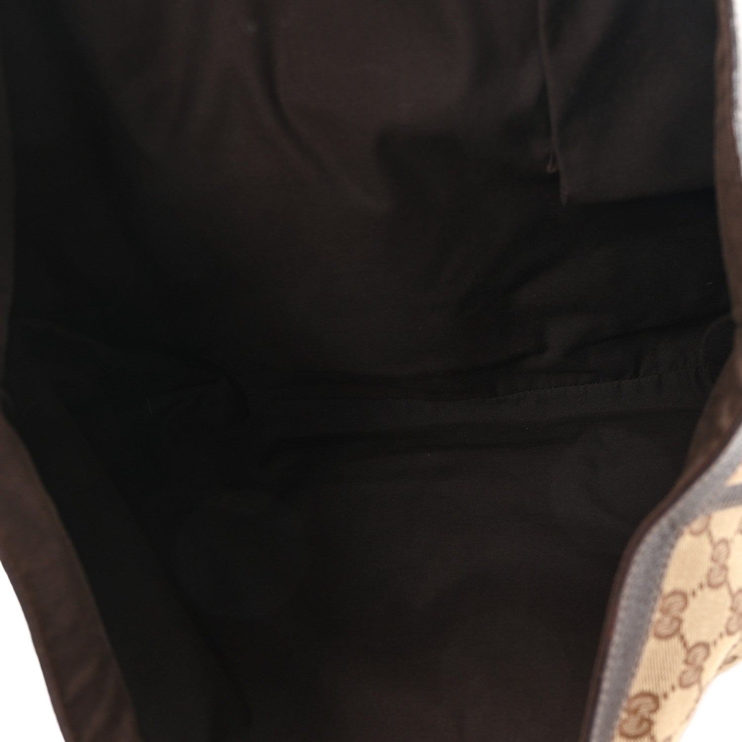 Gucci Monogram Large Abbey Tote Dark Brown 5 of 10