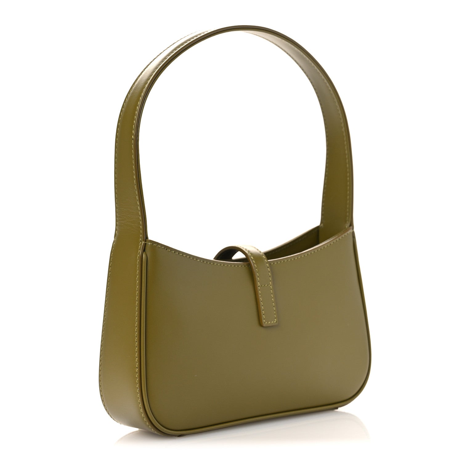 Saint Laurent Smooth Calfskin Le 5 A 7 Hobo Mini Olive Drab 3 of 10