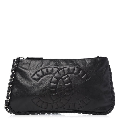 Chanel Calfskin On the Bund Pochette Black 1 of 9