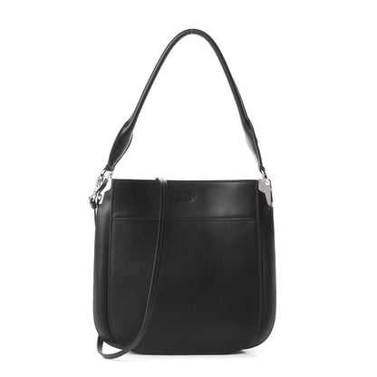 Prada City Calfskin Large Margit Bag Black 1 of 7