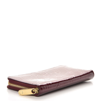 Louis Vuitton Vernis Zippy Wallet Rouge Fauviste 4 of 7