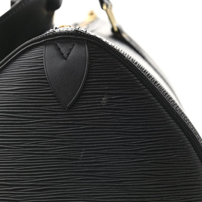 Louis Vuitton Epi Keepall 45 Black 10 of 12