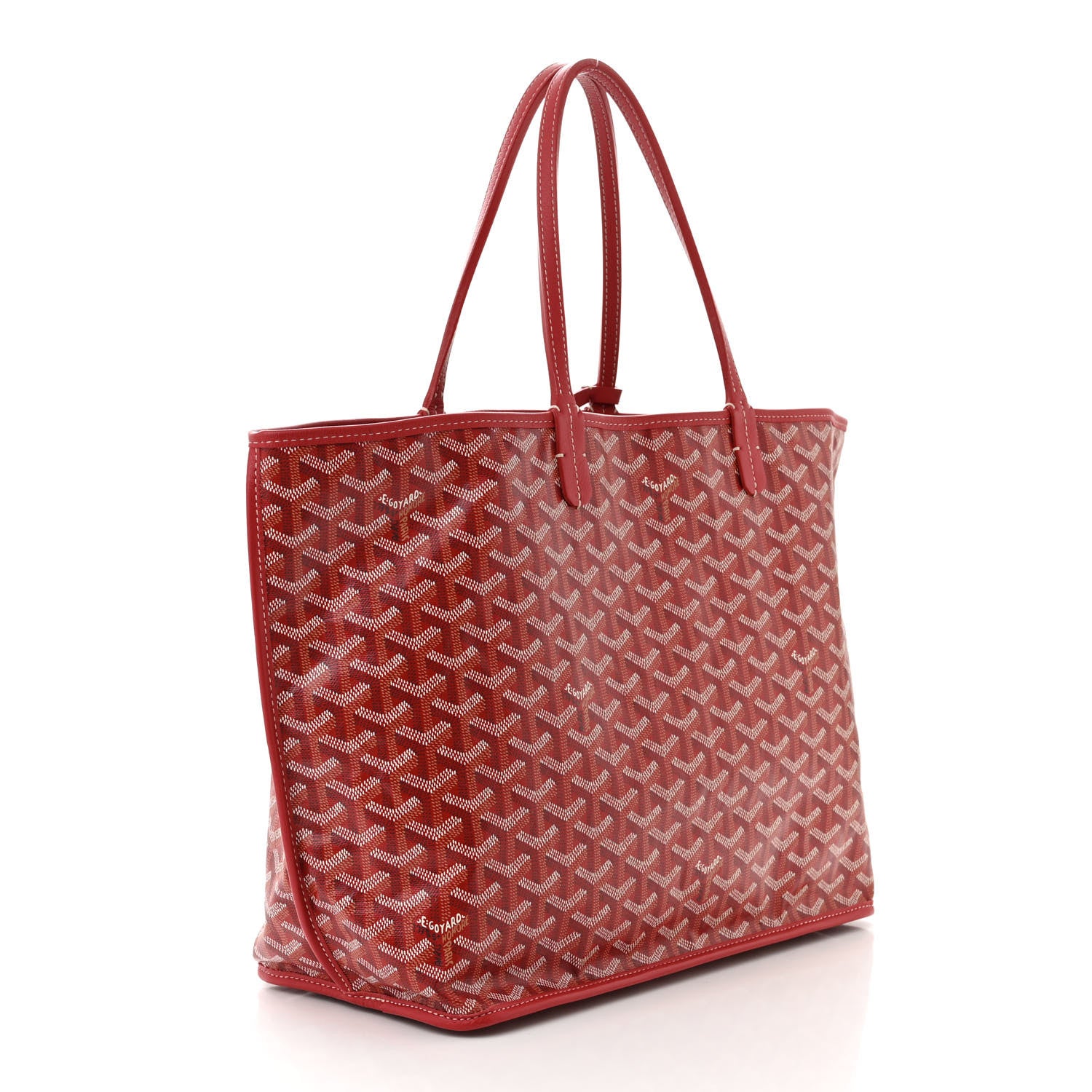 Goyard Goyardine Reversible Anjou PM Red 4 of 18