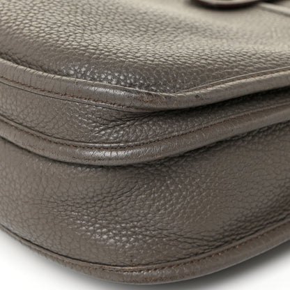 Hermes Taurillon Clemence Evelyne III PM Etain 30 of 32