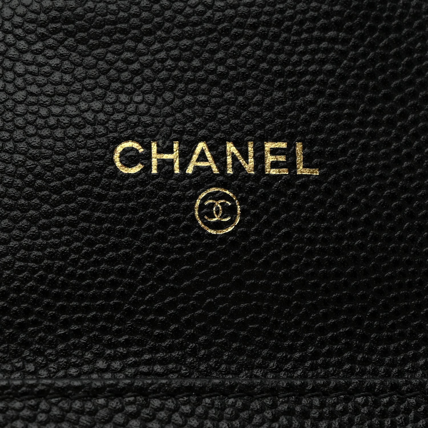 Chanel Caviar Quilted Flap Card Holder On Chain Black 6 of 9