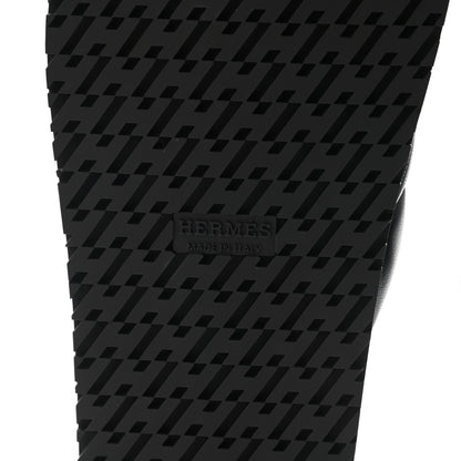 Hermes Nappa Extra Sandals 37 Black 8 of 8