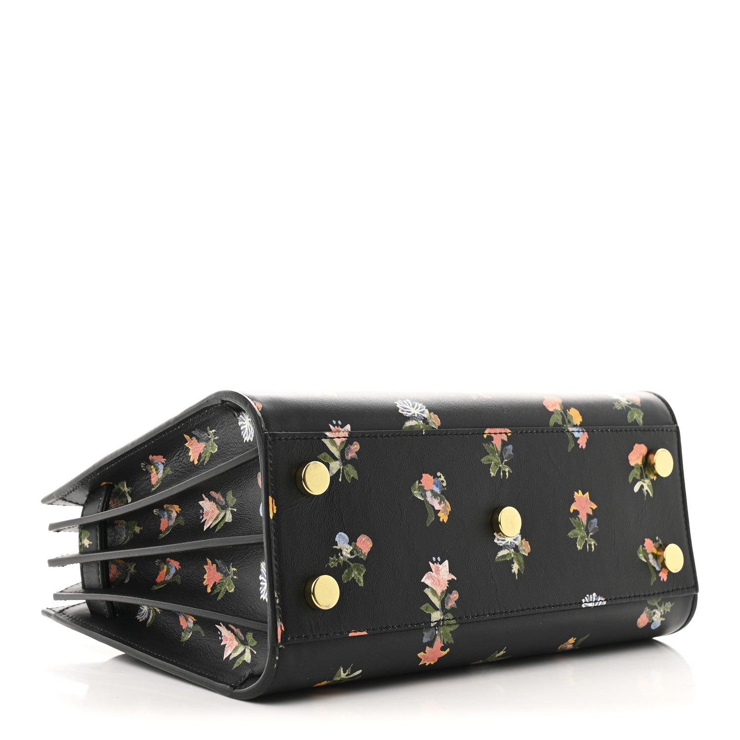 Saint Laurent Calfskin Prairie Printed Nano Sac De Jour Black 4 of 10