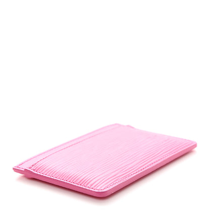 Louis Vuitton Epi Card Holder Pink 4 of 7