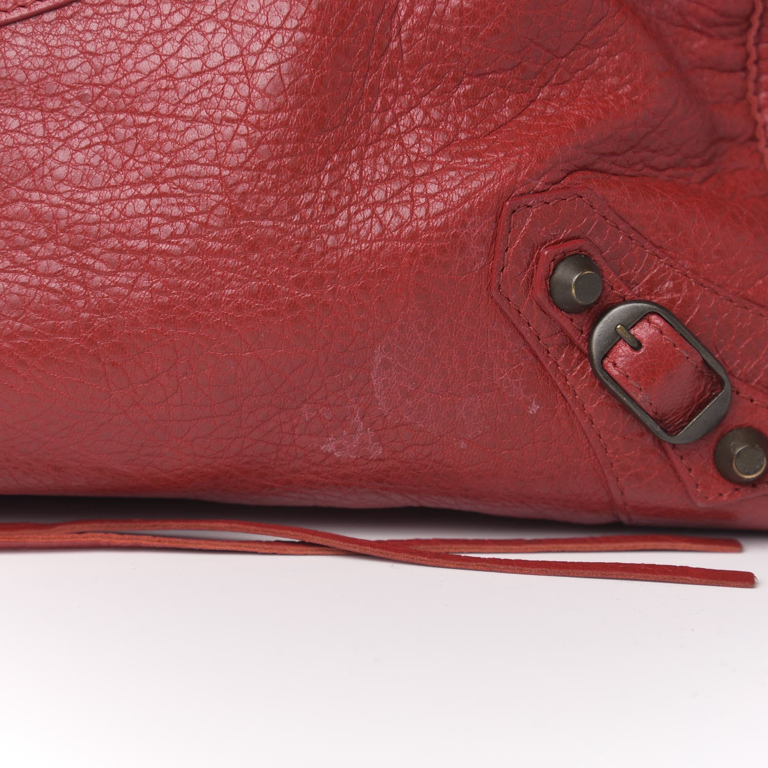 Balenciaga Agneau Classic Hardware City Rouge Lipstick 8 of 13