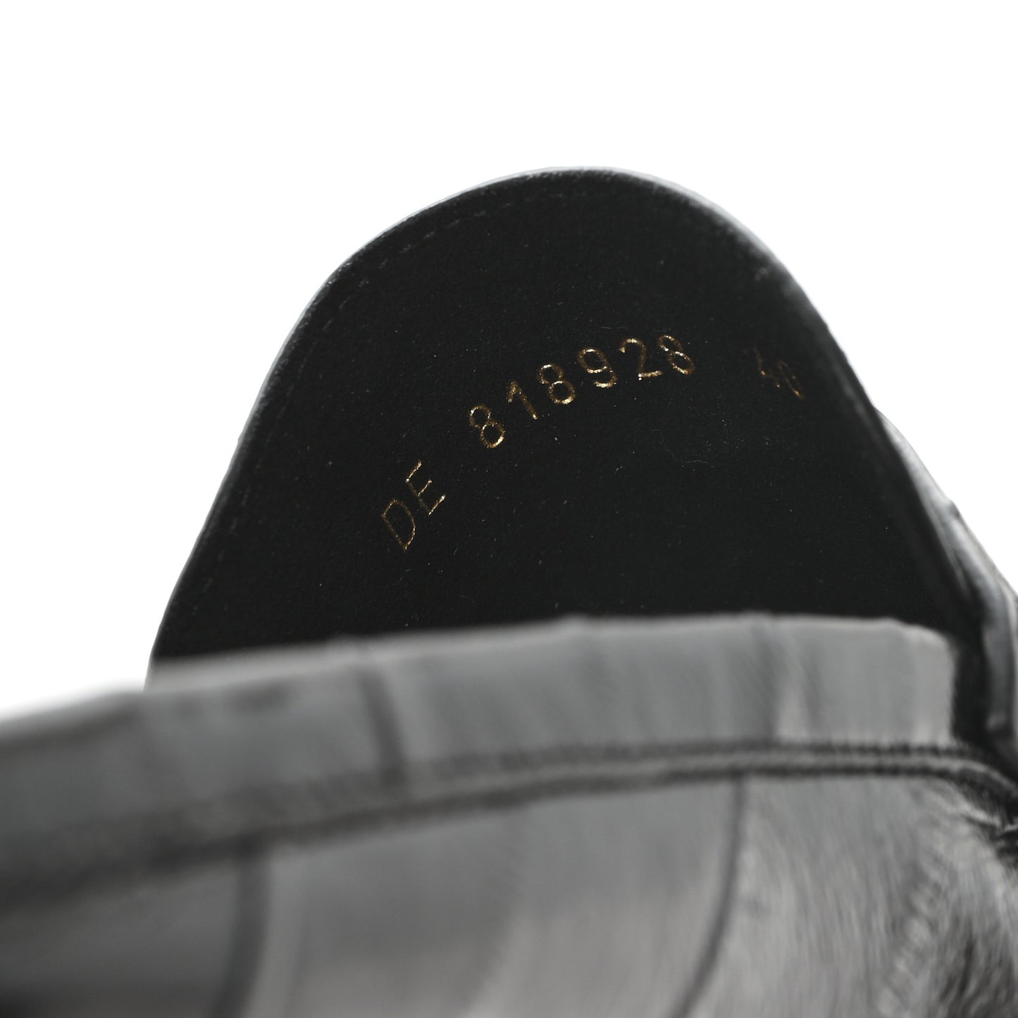 Radiance Calfskin Le Loafer Penny Slippers 40 Black
