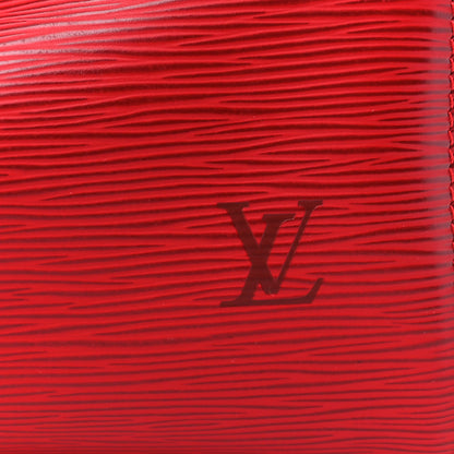 Louis Vuitton Epi Speedy 25 Castillan Red 8 of 14
