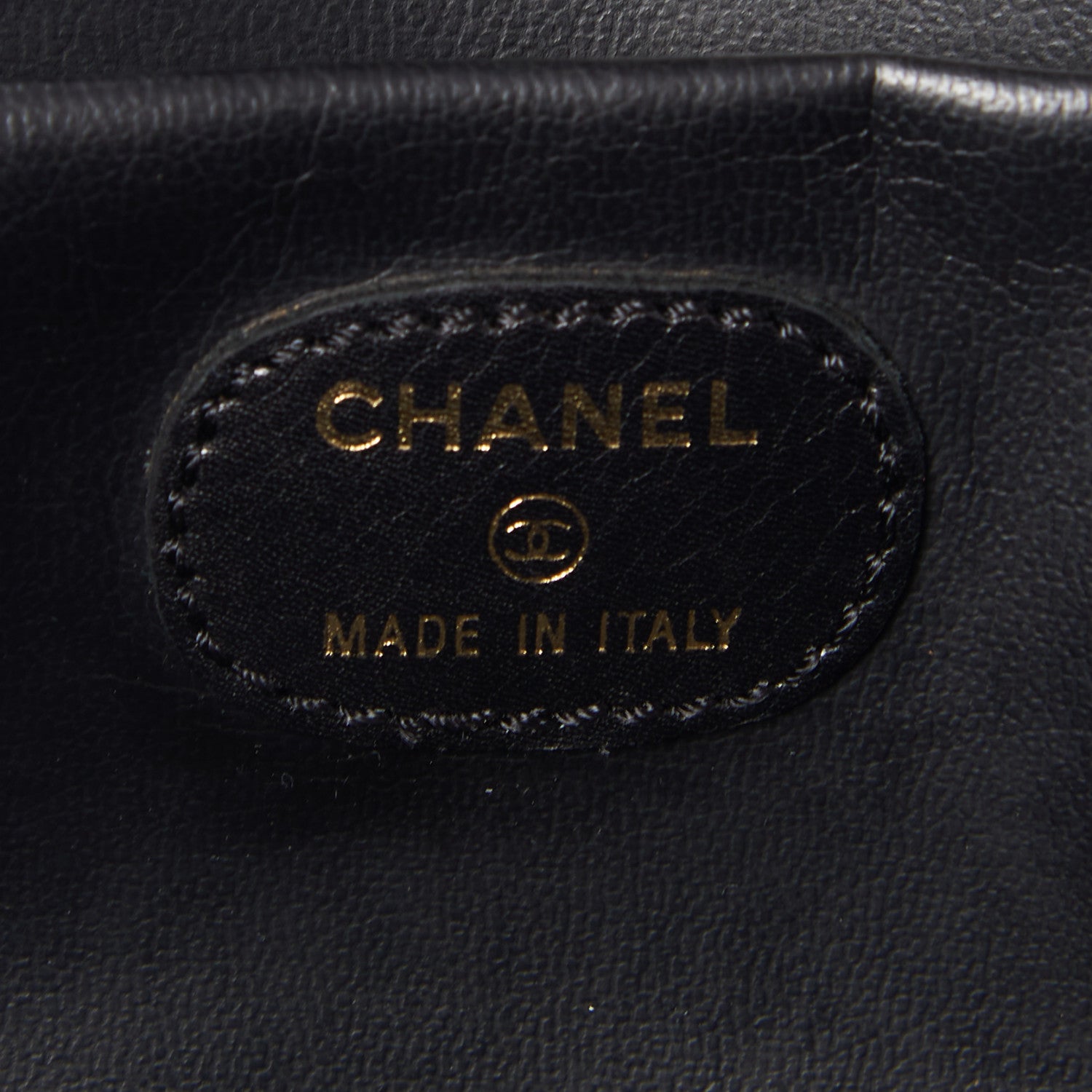 Chanel Caviar Vanity Cosmetic Case Black 8 of 9