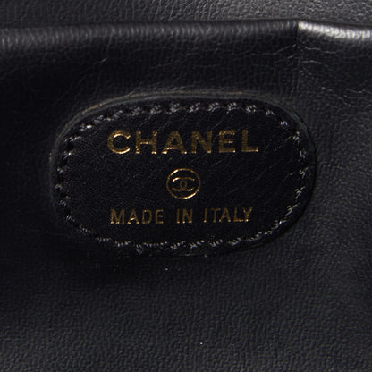 Chanel Caviar Vanity Cosmetic Case Black 8 of 9