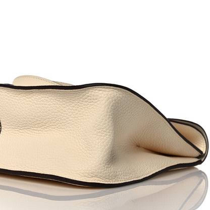 Hermes Taurillon Clemence Halzan 31 GM Nata 21 of 23