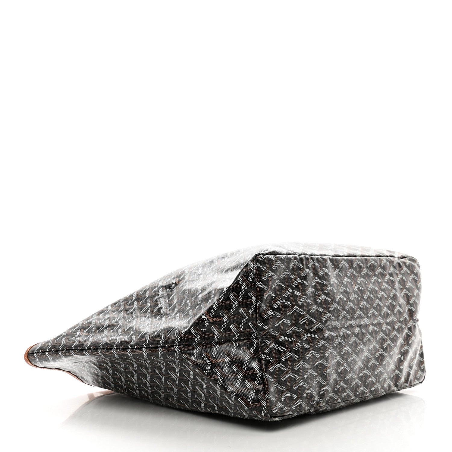 Goyard Goyardine Saint Louis GM Black Gold 4 of 8