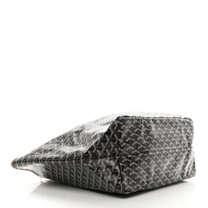 Goyard Goyardine Saint Louis GM Black Gold 4 of 8