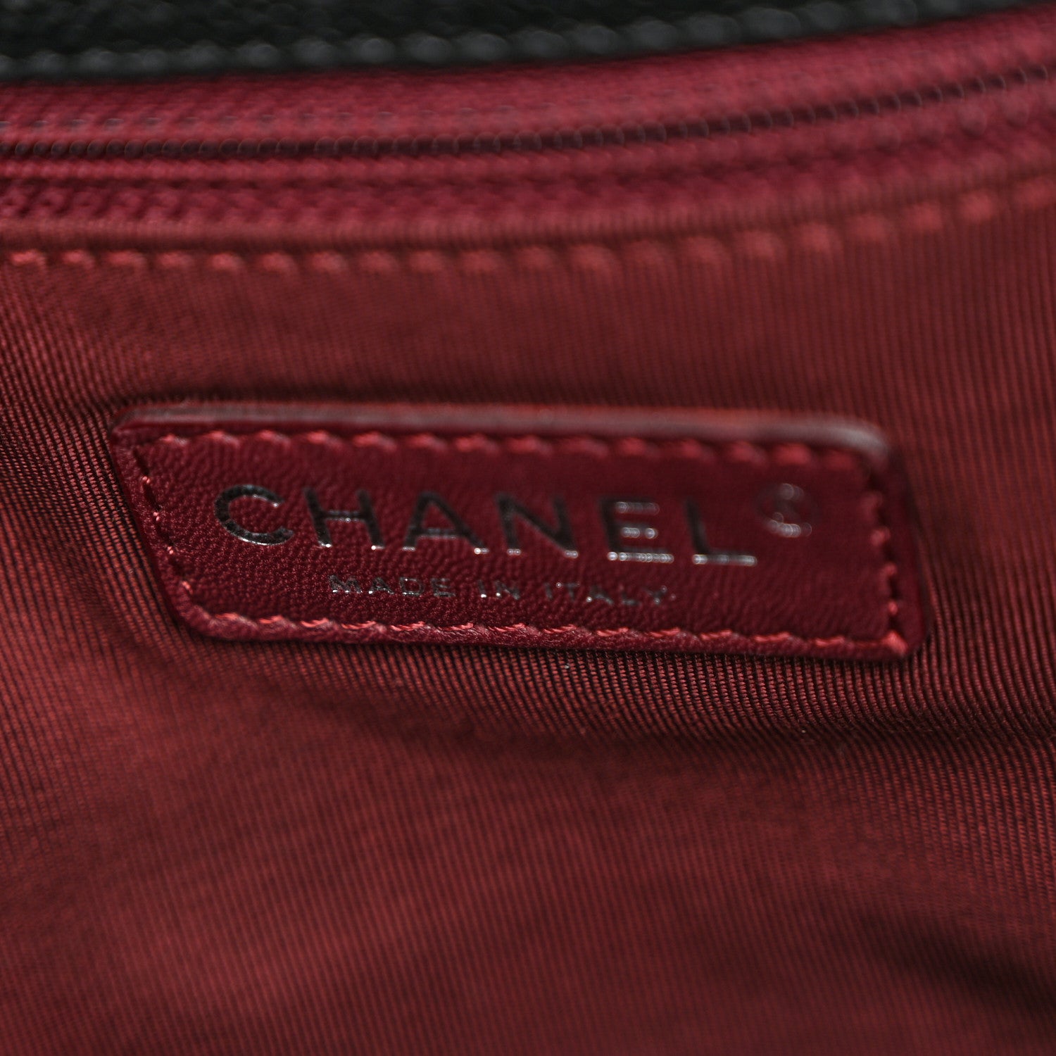 Chanel Caviar Quilted French Riviera Hobo Black 12 of 24