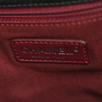 Chanel Caviar Quilted French Riviera Hobo Black 12 of 24
