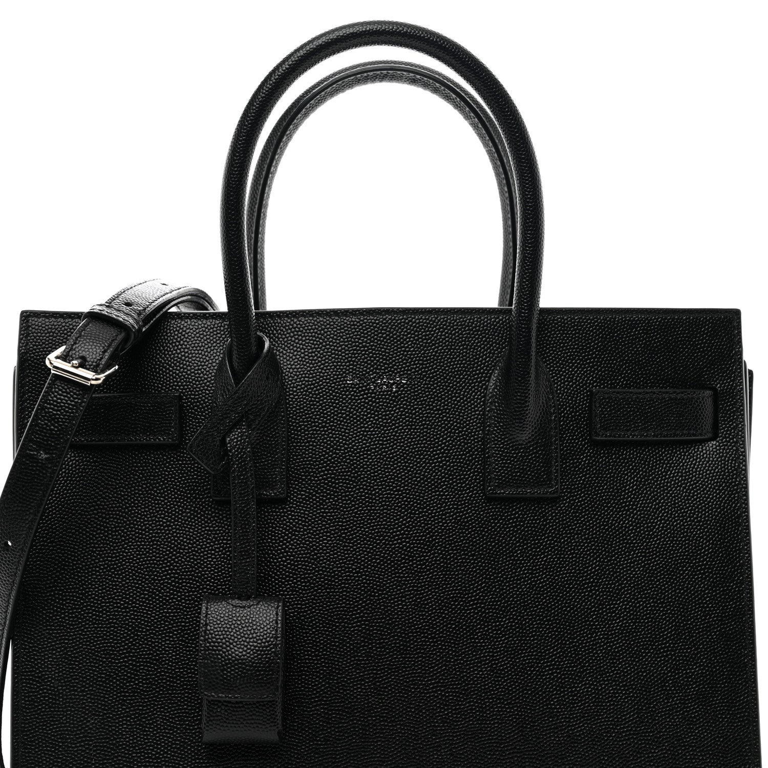 Saint Laurent Grain De Poudre Baby Sac De Jour Black 7 of 10