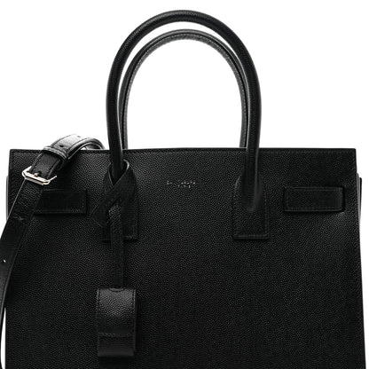 Saint Laurent Grain De Poudre Baby Sac De Jour Black 7 of 10