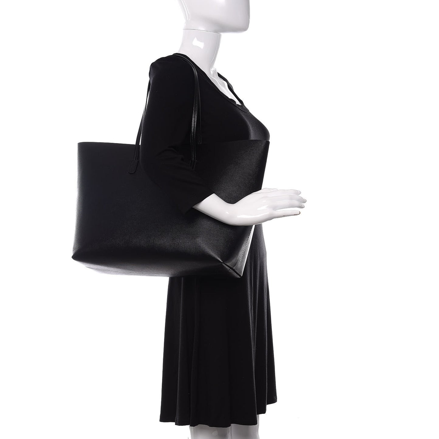 Saffiano Palazzo Medusa Tote Black