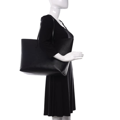 Versace Saffiano Palazzo Medusa Tote Black 2 of 10