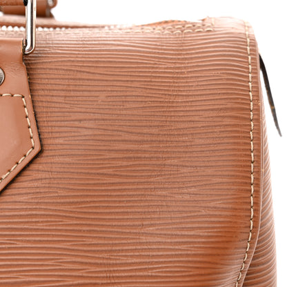 Louis Vuitton Epi Speedy 25 Cannelle 13 of 23