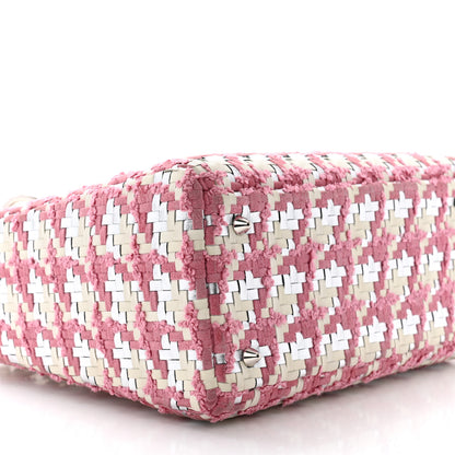 Christian Dior Tweed Medium Lady Dior Pink 9 of 13