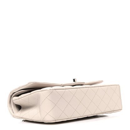 Chanel Caviar Quilted Medium Double Flap Ivory 4 of 10
