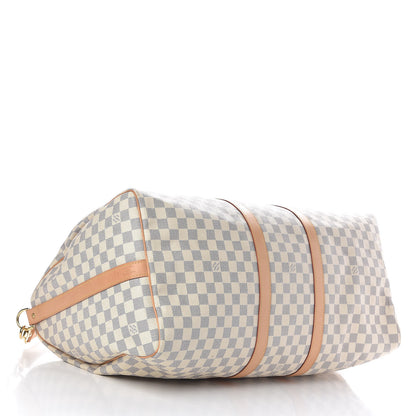 Louis Vuitton Damier Azur Keepall Bandouliere 55 5 of 13