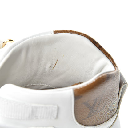 Louis Vuitton Calfskin Reverse Monogram Boombox High Top Sneakers 38.5 White 16 of 16