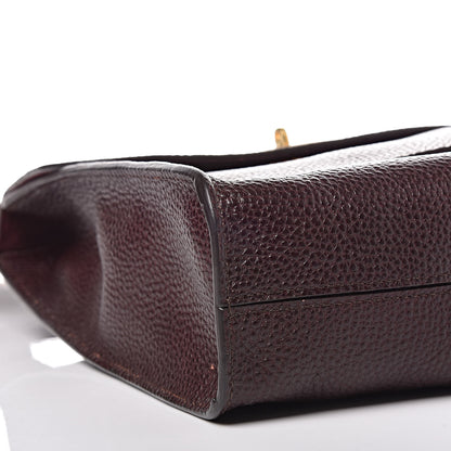 Mulberry Natural Grain Calfskin New Antony Messenger Crossbody Oxblood 8 of 10