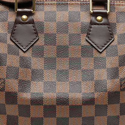 Louis Vuitton Damier Ebene Speedy 25 7 of 9