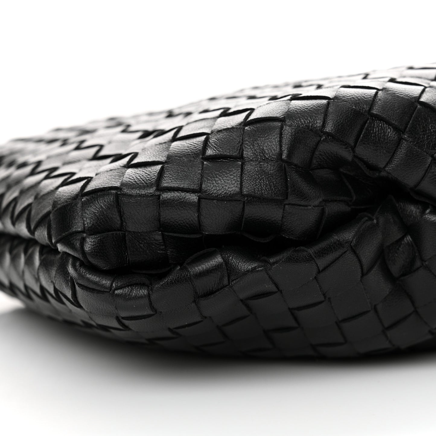 Nappa Intrecciato Small Bulb Black