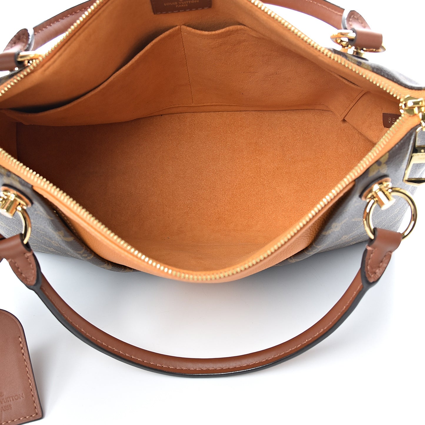 Monogram V Tote MM Safran