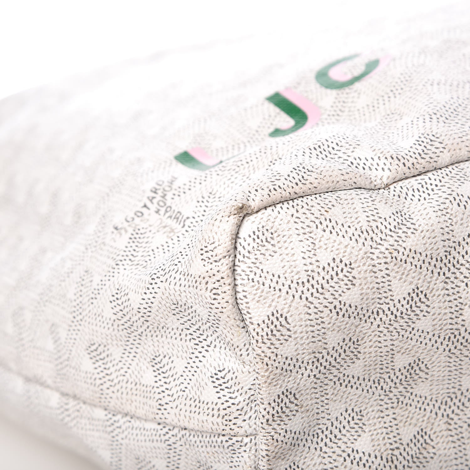 Goyard Goyardine Fidji Zip Hobo White 19 of 21