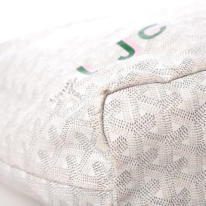 Goyard Goyardine Fidji Zip Hobo White 19 of 21