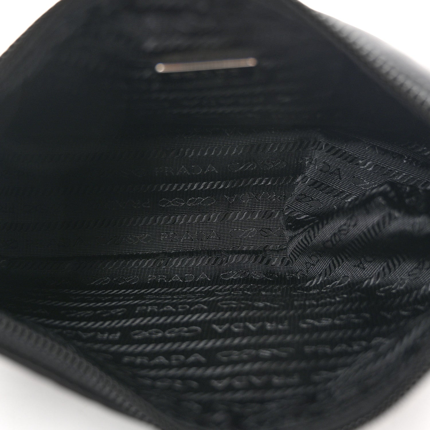 Prada Tessuto Nylon Mini Re-Edition 2000 Bag Black 5 of 11