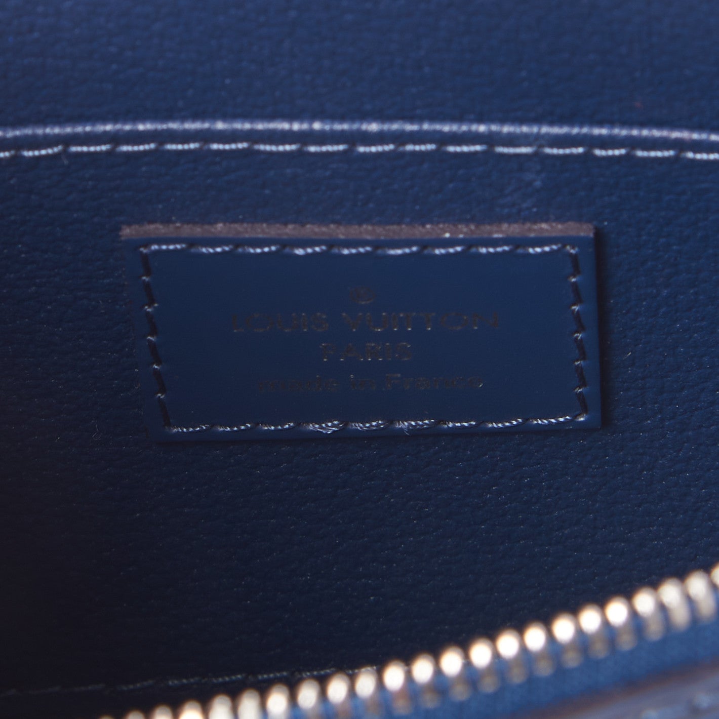 Louis Vuitton Epi Cosmetic Pouch Indigo 8 of 8