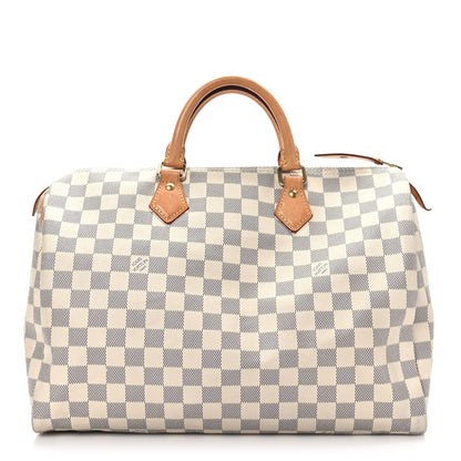 Louis Vuitton Damier Azur Speedy 35 1 of 10