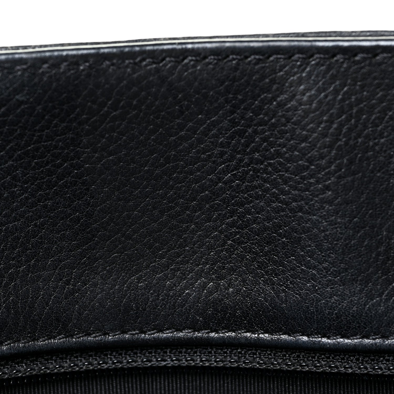 Chanel Calfskin Cerf Executive Shopper Tote Black 15 of 27
