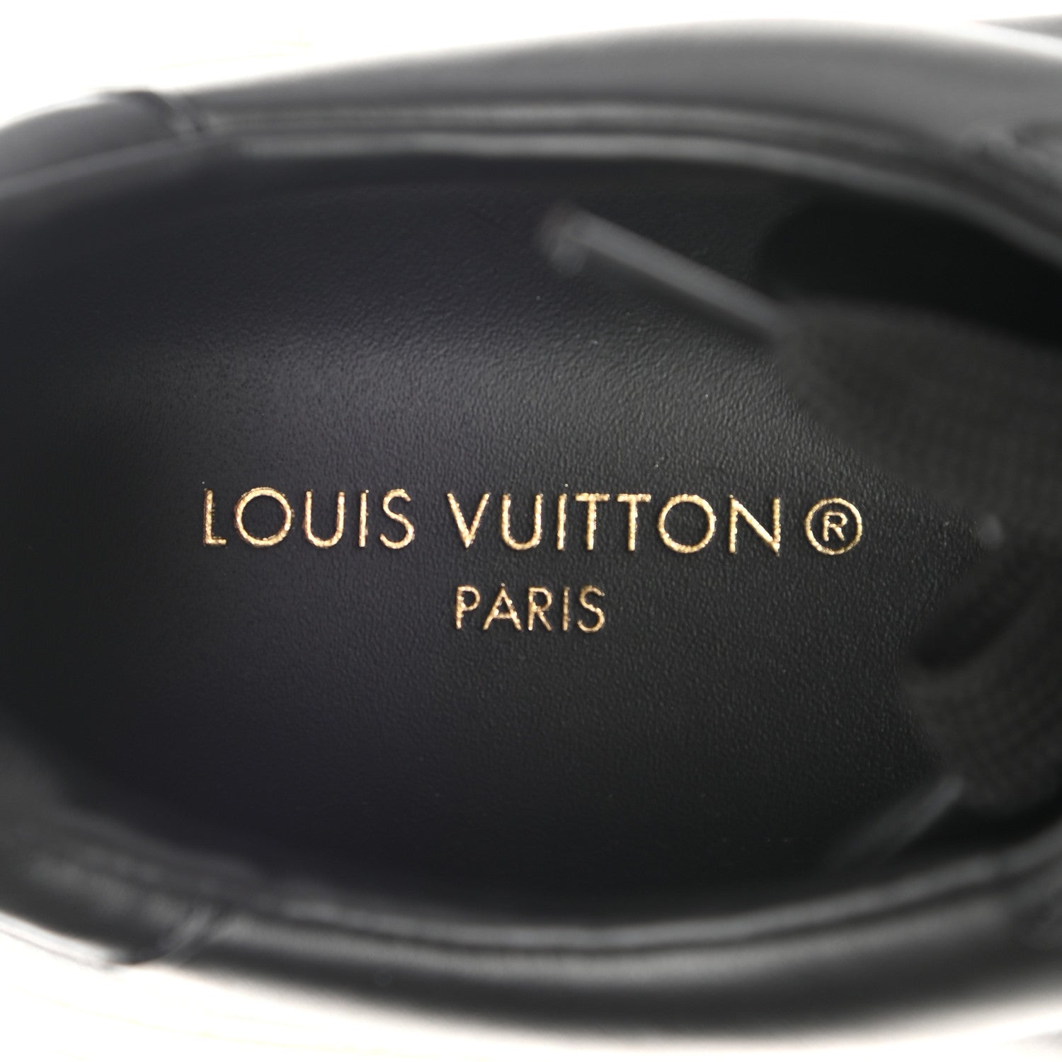 Louis Vuitton Calfskin Time Out Sneakers 37.5 Black 8 of 10
