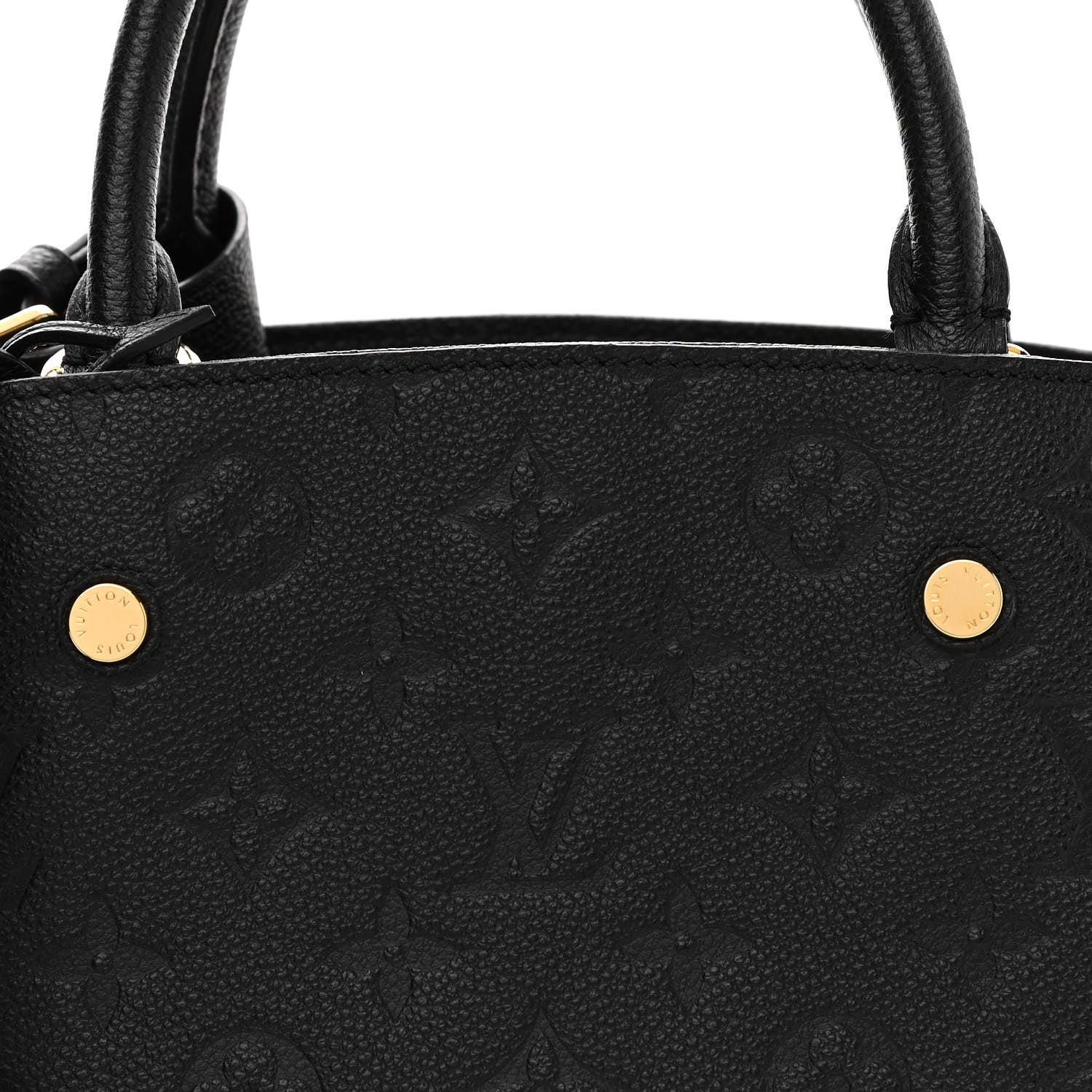Louis Vuitton Empreinte Montaigne BB Black 7 of 12