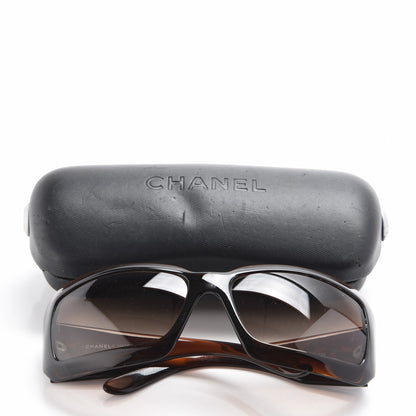 Chanel Mother of Pearl CC 5076-H Sunglasses Brown 8 of 8