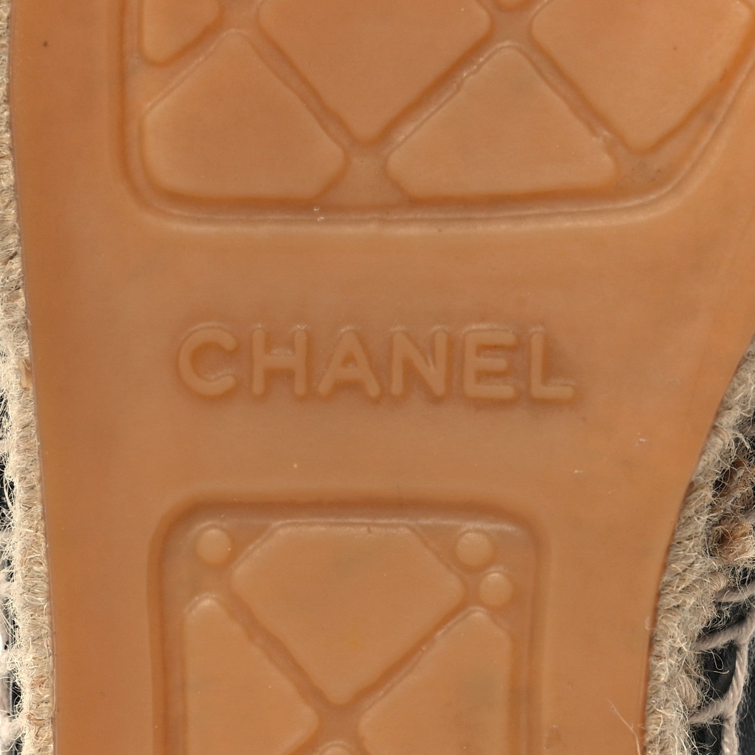Chanel Lambskin CC Espadrilles 40 Black 8 of 9