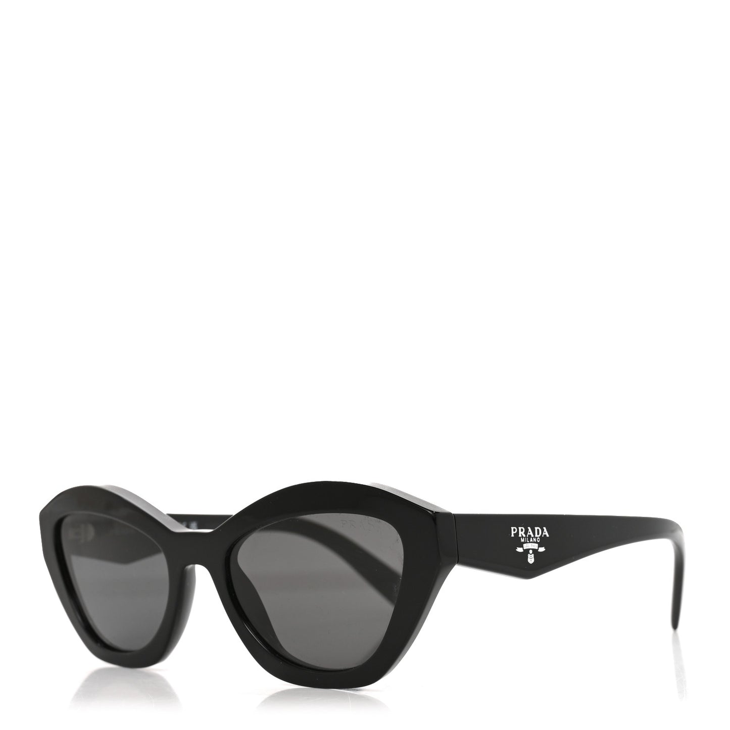 Acetate Logo Sunglasses SPR A02 Black