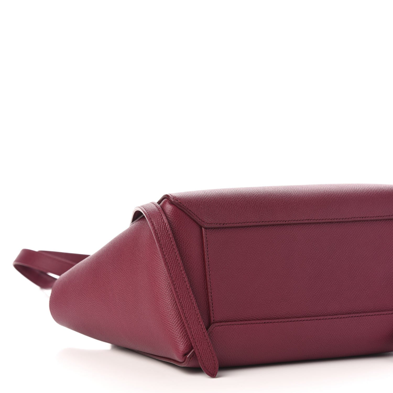 Celine Grained Calfskin Micro Belt Bag Plum 7 of 9